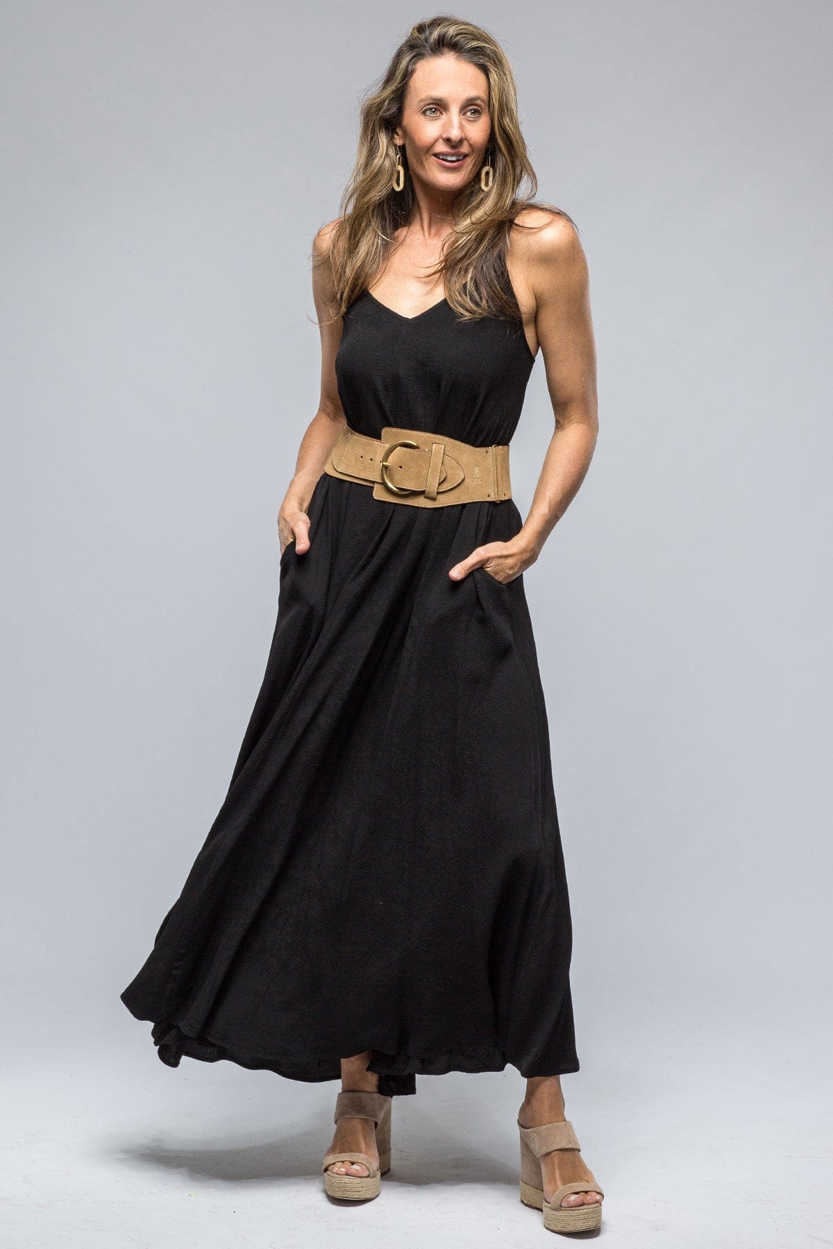 VOZ Parachute Dress In Black | Axel's of Vail